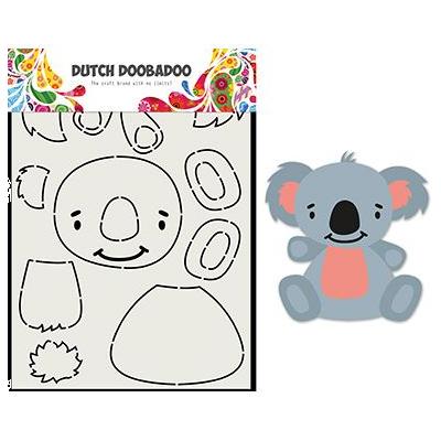 Dutch DooBaDoo Card Art Built - Built up Koala